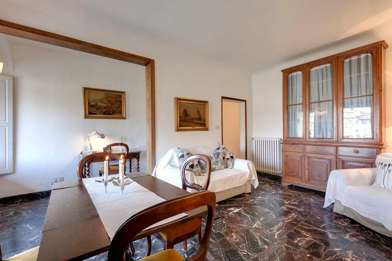 Historical Apartment Spectacular Arno View With Balcony From 12 Th Century. Florença Exterior foto